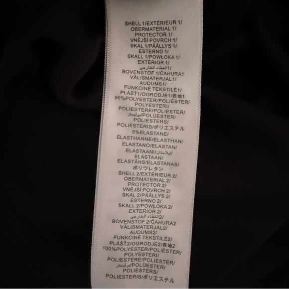 Adrianna Papell Women’s Crepe Combo Short Dress Black Sz 8 - Picture 9 of 10